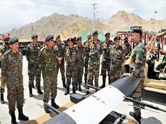 
      
      Army chief visits Ladakh to review operational preparedness
      
      
