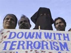 
      
      Protest outside United Nations against Pakistan
      
      