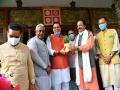 
      
      MoS Ajay Bhatt, Uttarakhand CM discuss possible measures to...
      
      