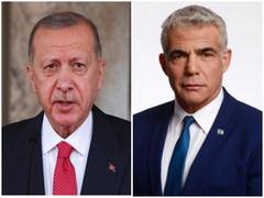 
      
      Israeli PM, Turkish president speak on phone for better tie
      
      