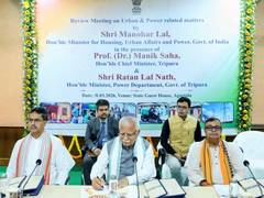 
      
      Union Minister Manohar Lal reviews urban development, power secto
      
      