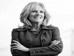 
      
      Jill Biden's USD 700 boots with a message
      
      