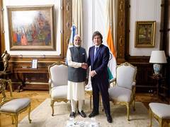 
      
      India-Argentina discuss drone partnership during PM Modi's visit
      
      