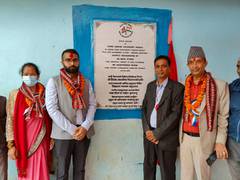 
      
      School building inaugurated in Nepal under Indian aide
      
      