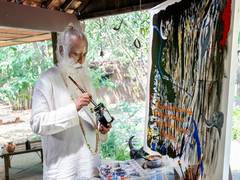 
      
      Sadhguru's painting goes under the hammer; fetches Rs 4.14...
      
      