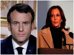 
      
      Harris, Macron aim for increased US-France cooperation
      
      