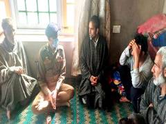 
      
      J-K: IGP Kashmir visits slain SPO's family
      
      