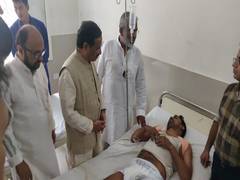 
      
      UP bus tragedy: Deputy CM Dinesh Sharma meets injured passengers
      
      