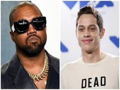 
      
      Kanye West follows Pete Davidson's new Instagram account
      
      