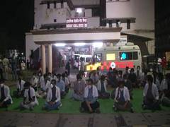 
      
      Amid surge in COVID-19 cases doctors protest against shortage...
      
      