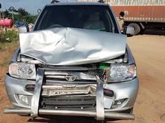 
      
      Chandrababu Naidu escapes unhurt after his convoy meets with...
      
      