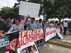 
      
      'Howdy, Modi!': Baloch, Pashtun protestors gather outside...
      
      
