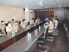 
      
      IGP Mukesh Singh reviews border security grid in J-K 
      
      