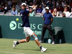
      
      Davis Cup: Ramanathan, Bhambri give India 2-0 lead against Denmark
      
      