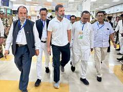 
      
      Rahul Gandhi's convoy in Manipur stopped by police
      
      
