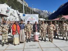 
      
      Portals of Gangotri temple to be closed for winter season...
      
      