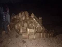 
      
      Telangana: Two nabbed, 8900 kg of explosives seized
      
      