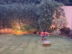 
      
      COVID-19: Pant turns to mowing to stay active while indoors
      
      