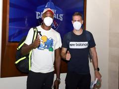 
      
      IPL 2021: Delhi Capitals' Rabada, Nortje, Dwarshuis arrive in...
      
      
