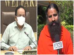 
      
      Harsh Vardhan asks Baba Ramdev to take back his statements on...
      
      
