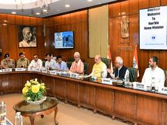 
      
        Amit Shah reviews J-K security situation in 3rd meeting 
      
      