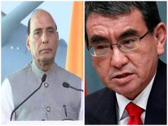 
      
      Rajnath Singh dials his Japanese counterpart, exchanges views...
      
      