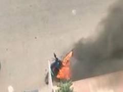 
      
      Ola S1 pro electric scooter catches fire in Pune
      
      
