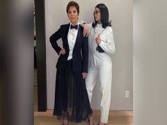 
      
      Kylie, Kris Jenner deliver their hand sanitizer to healthcare...
      
      