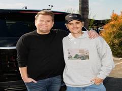 
      
      Justin Bieber asks James Corden if Harry Styles has more talent
      
      