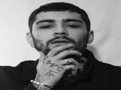 
    Zayn Malik models for Anwar Hadid's jewellery line
    