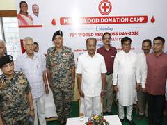 
      
      Tripura Governor highlights lifesaving power of blood donation
      
      