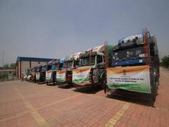 
      
      India sends next shipment of 3000 MT of wheat to Afghanistan
      
      
