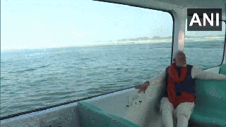 
      
      Uttar Pradesh: PM Modi takes cruise ride in Prayagraj
      
      
