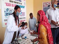 
      
      J-K: Block Health Mela organised at Kathua's Hiranagar
      
      