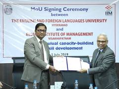 
      
      EFLU, IIM-V sign MoU for 'capacity-building, skill development'
      
      