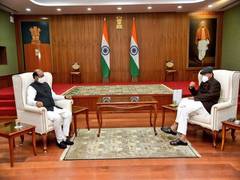 
      
      VP Naidu, LS Speaker review preparations ahead of Budget Session
      
      