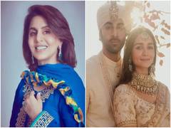 
      
      Neetu celebrates Ranbir-Alia wedding on 'Hunarbaaz' sets
      
      