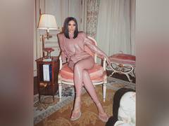 
      
      Kim Kardashian shares throwback picture in latex suit
      
      