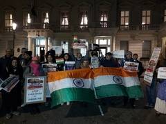 
      
      Protest outside Pak High Commission in London over forced...
      
      