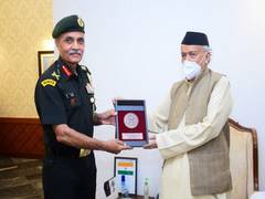 
      
      Lt Gen JS Nain calls on Maha Governor Koshyari who lauds...
      
      