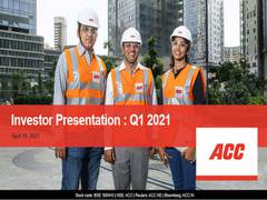 
      
      ACC Q1 profit up 74 pc at Rs 563 crore on surging cement demand
      
      