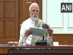 
      
      PM Modi chairs high-level meeting on Ukraine crisis, says...
      
      