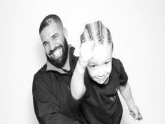 
      
      Drake learns to speak French from little son Adonis in...
      
      