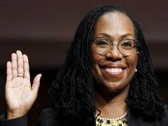 
      
      US Senate confirms first Black woman Supreme Court justice
      
      