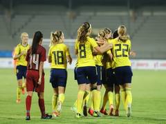 
      
      Sweden book final spot in U17 Women's Football Tournament...
      
      