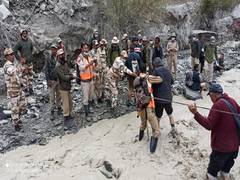 
      
      Ladakh: ITBP assists police in rescuing 17 villagers who went...
      
      