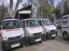 
      
      Four ambulances flagged off on J-K's Rajouri to strengthen...
      
      