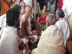 
      
      AP: Chief Secretary Nilam Sawhney visits Kanaka Durga temple...
      
      