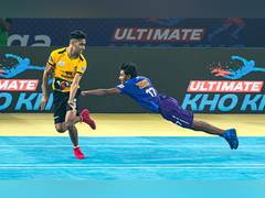 
      
      Ultimate Kho Kho: Gujarat Giants thrash Mumbai Khiladis
      
      