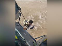 
      
      Indian Coast Guard rescues 14 fishermen off Valsad coast 
      
      